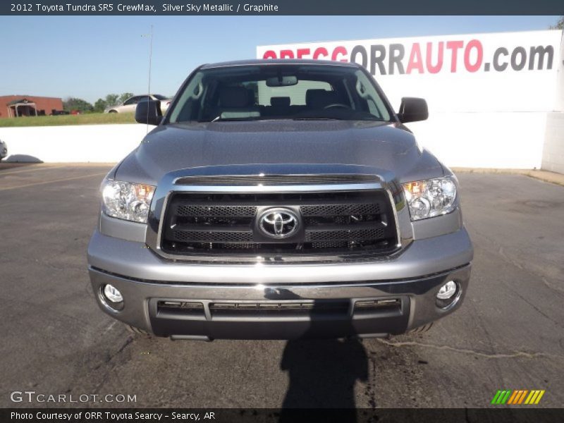 Silver Sky Metallic / Graphite 2012 Toyota Tundra SR5 CrewMax