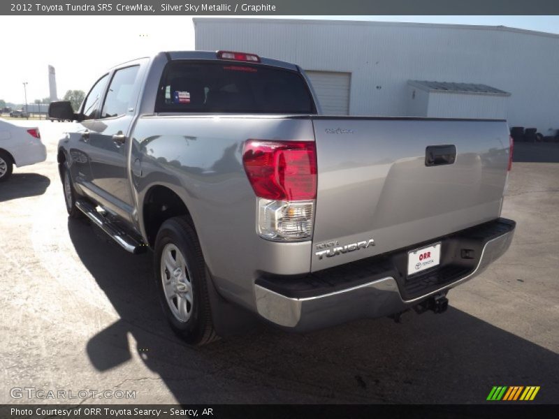 Silver Sky Metallic / Graphite 2012 Toyota Tundra SR5 CrewMax