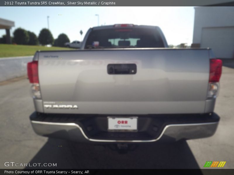 Silver Sky Metallic / Graphite 2012 Toyota Tundra SR5 CrewMax