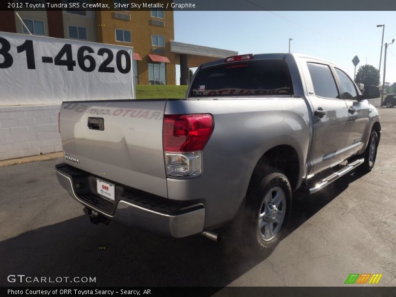 Silver Sky Metallic / Graphite 2012 Toyota Tundra SR5 CrewMax