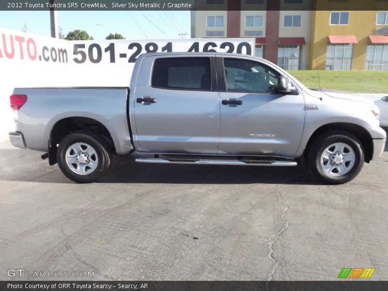 Silver Sky Metallic / Graphite 2012 Toyota Tundra SR5 CrewMax