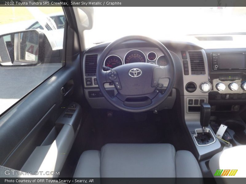 Silver Sky Metallic / Graphite 2012 Toyota Tundra SR5 CrewMax