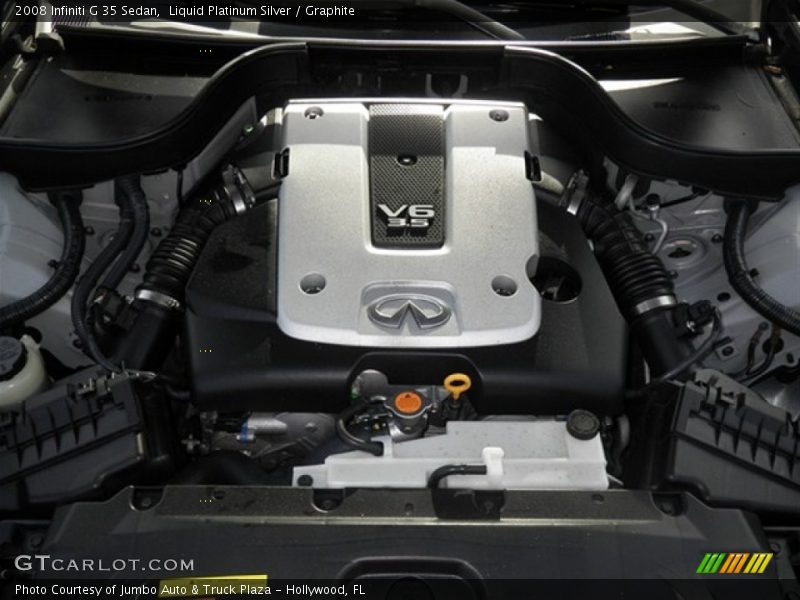 Liquid Platinum Silver / Graphite 2008 Infiniti G 35 Sedan