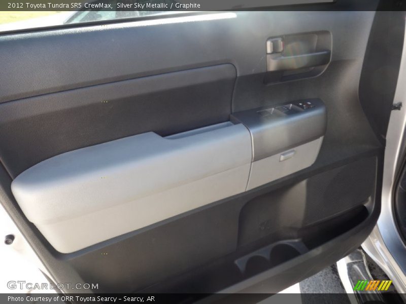 Silver Sky Metallic / Graphite 2012 Toyota Tundra SR5 CrewMax