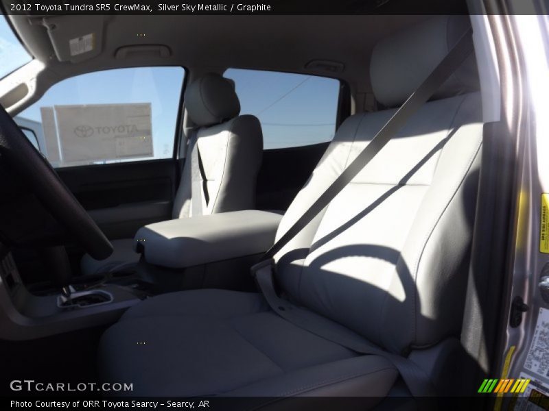 Silver Sky Metallic / Graphite 2012 Toyota Tundra SR5 CrewMax