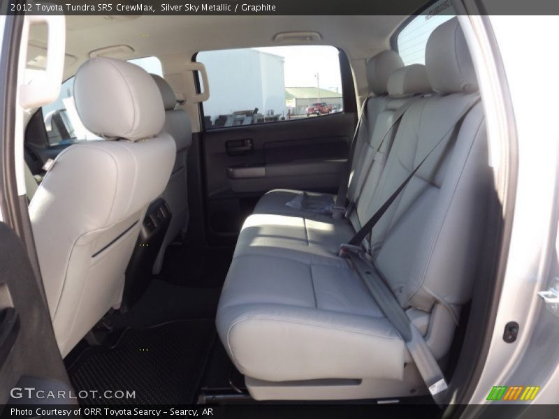 Silver Sky Metallic / Graphite 2012 Toyota Tundra SR5 CrewMax