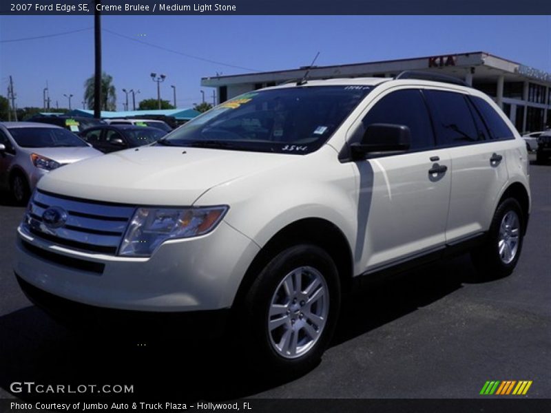 Creme Brulee / Medium Light Stone 2007 Ford Edge SE