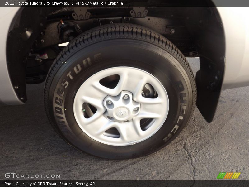 Silver Sky Metallic / Graphite 2012 Toyota Tundra SR5 CrewMax