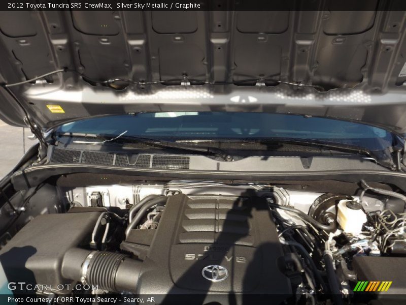 Silver Sky Metallic / Graphite 2012 Toyota Tundra SR5 CrewMax