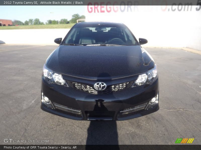 Attitude Black Metallic / Black 2012 Toyota Camry SE
