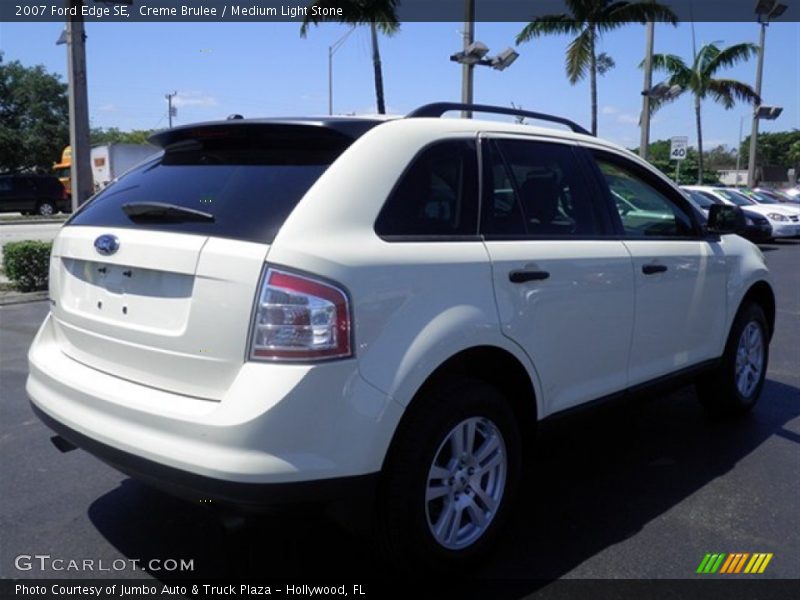 Creme Brulee / Medium Light Stone 2007 Ford Edge SE