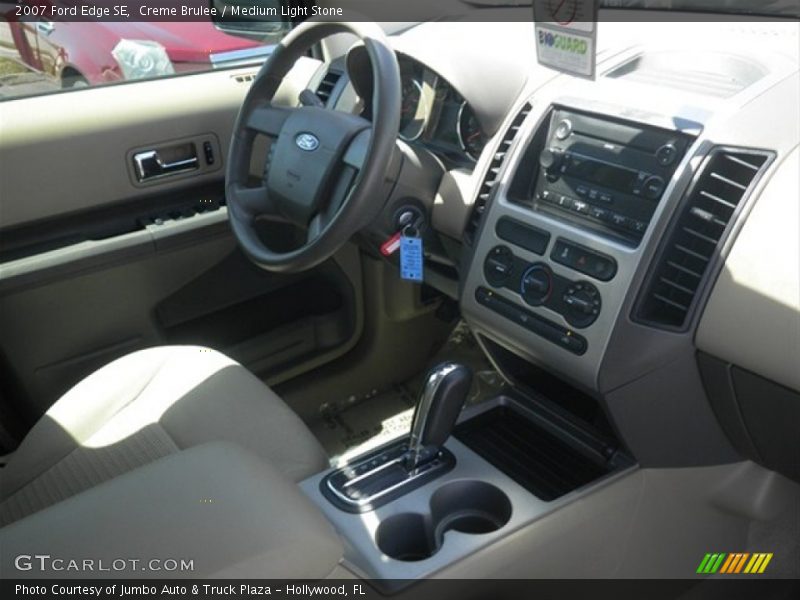 Creme Brulee / Medium Light Stone 2007 Ford Edge SE
