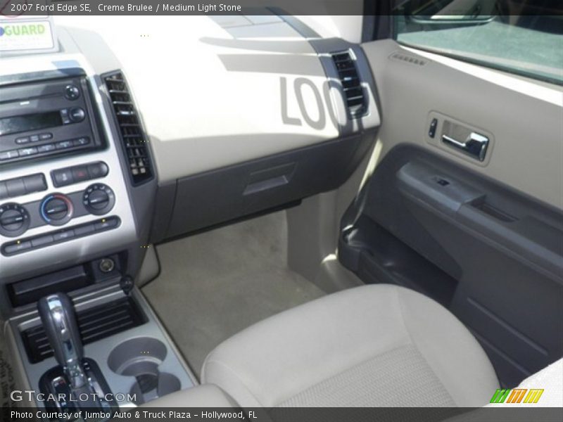 Creme Brulee / Medium Light Stone 2007 Ford Edge SE