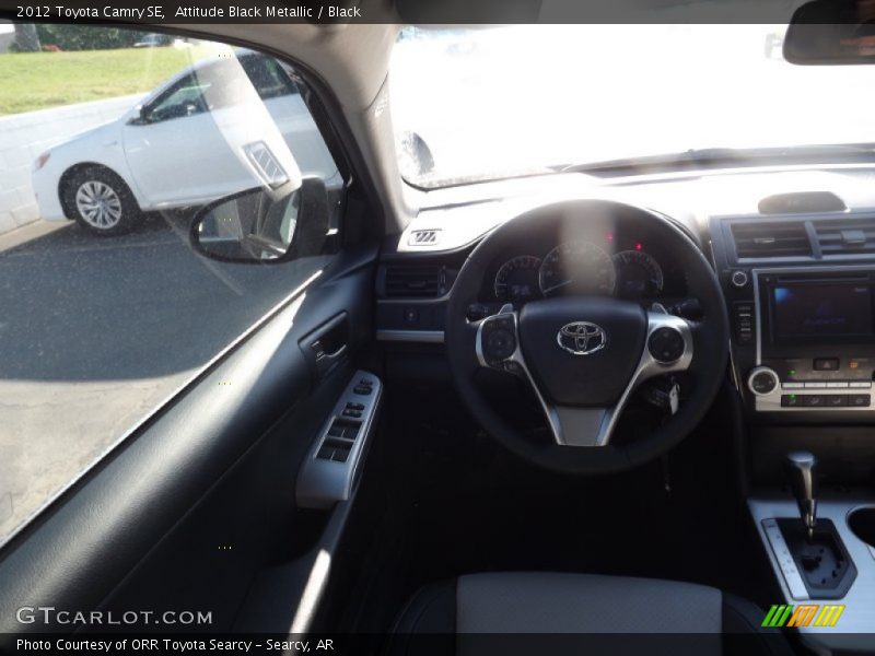 Attitude Black Metallic / Black 2012 Toyota Camry SE