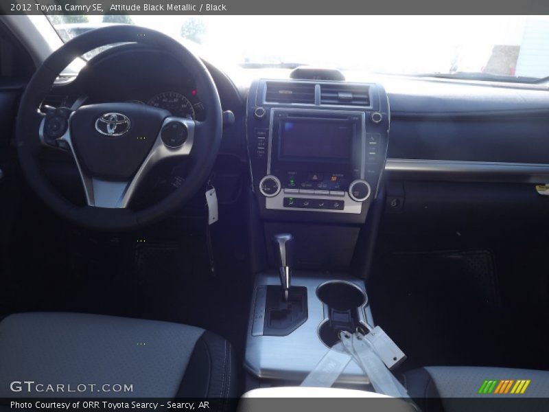 Attitude Black Metallic / Black 2012 Toyota Camry SE