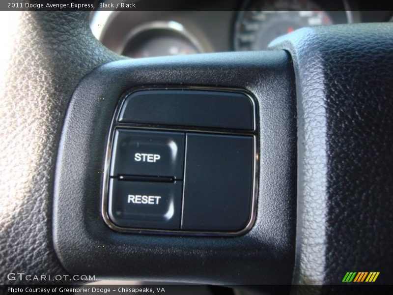 Black / Black 2011 Dodge Avenger Express