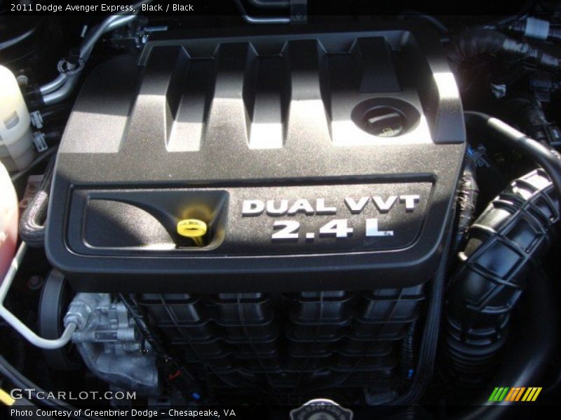 Black / Black 2011 Dodge Avenger Express