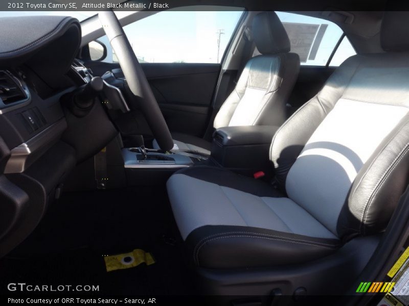 Attitude Black Metallic / Black 2012 Toyota Camry SE