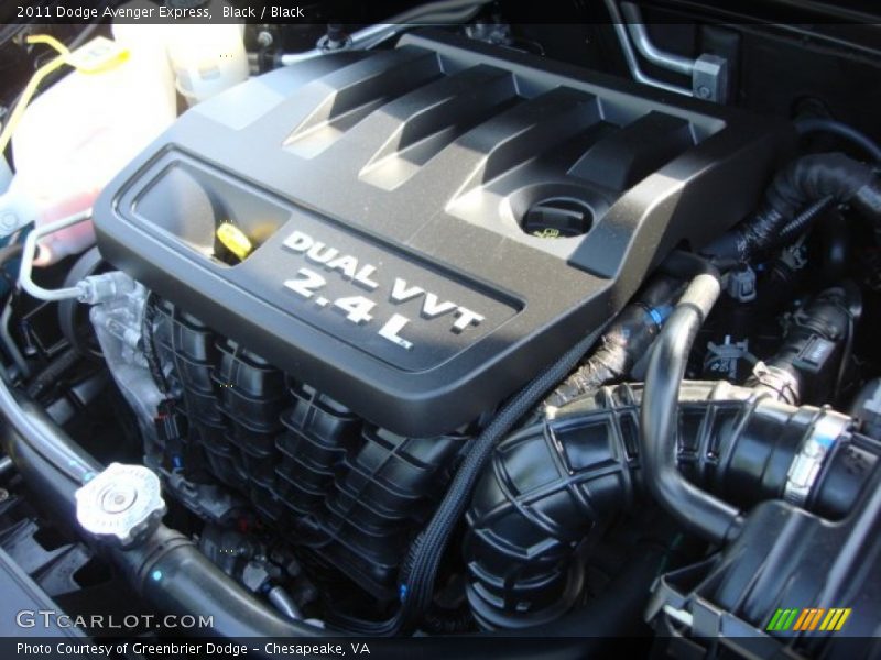 Black / Black 2011 Dodge Avenger Express