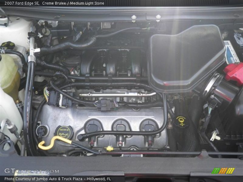 Creme Brulee / Medium Light Stone 2007 Ford Edge SE
