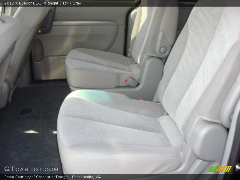 Midnight Black / Gray 2012 Kia Sedona LX