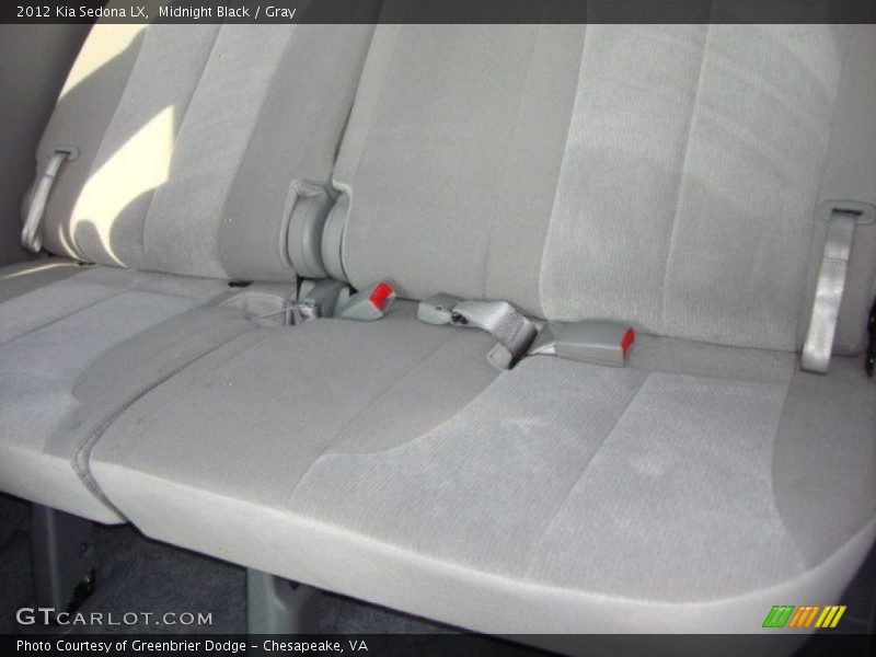 Midnight Black / Gray 2012 Kia Sedona LX