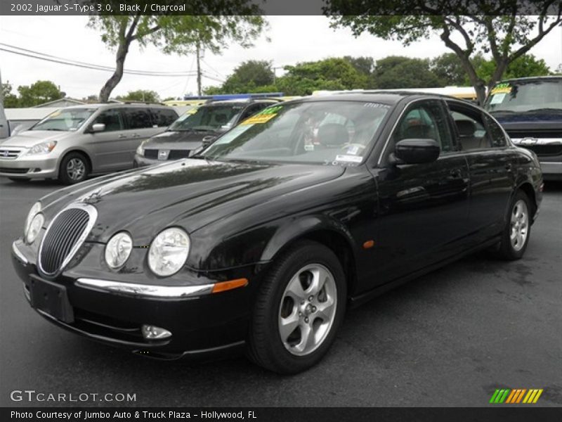 Black / Charcoal 2002 Jaguar S-Type 3.0