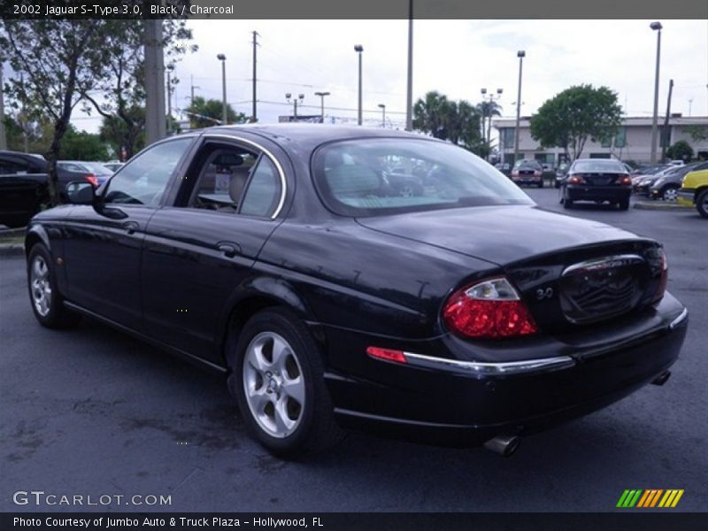 Black / Charcoal 2002 Jaguar S-Type 3.0