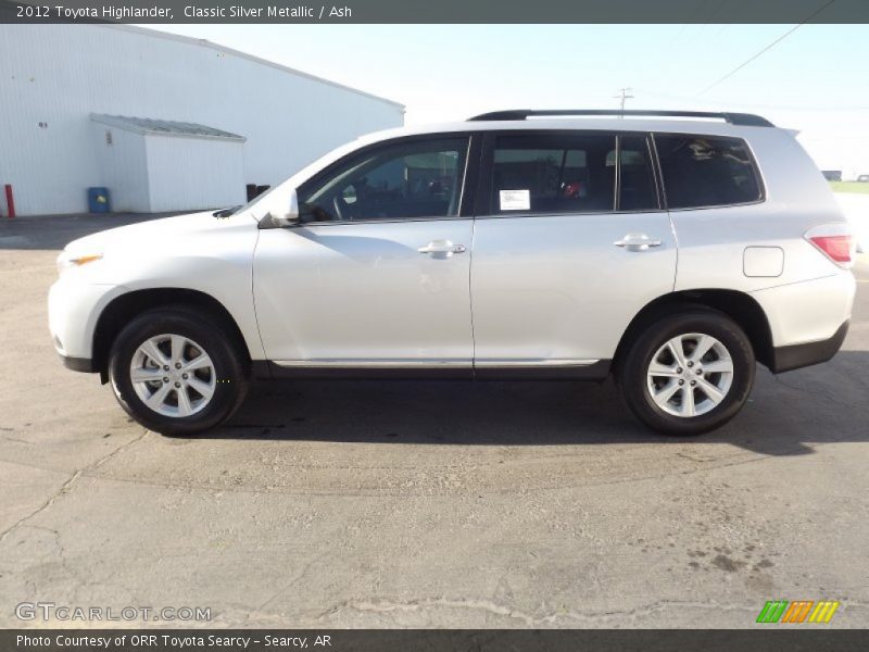 Classic Silver Metallic / Ash 2012 Toyota Highlander
