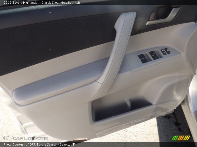 Classic Silver Metallic / Ash 2012 Toyota Highlander