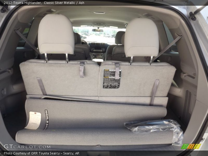 Classic Silver Metallic / Ash 2012 Toyota Highlander
