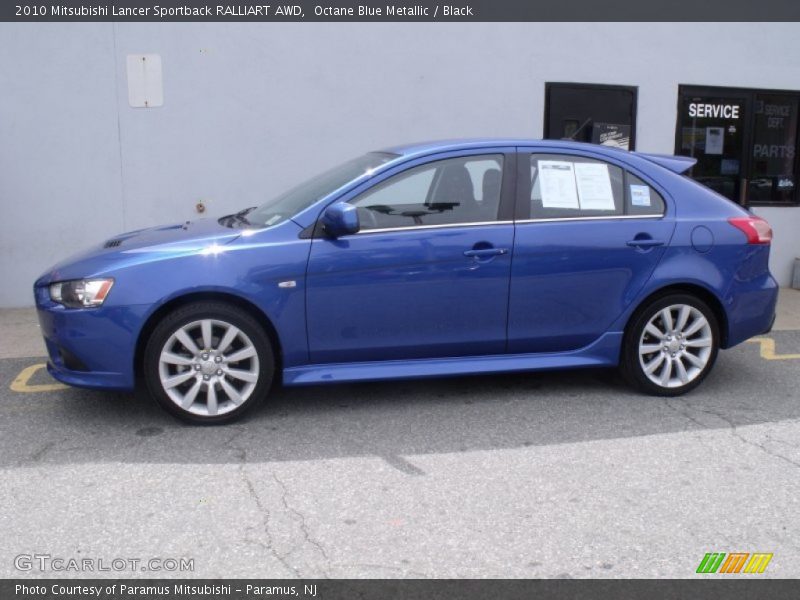 2010 Lancer Sportback RALLIART AWD Octane Blue Metallic