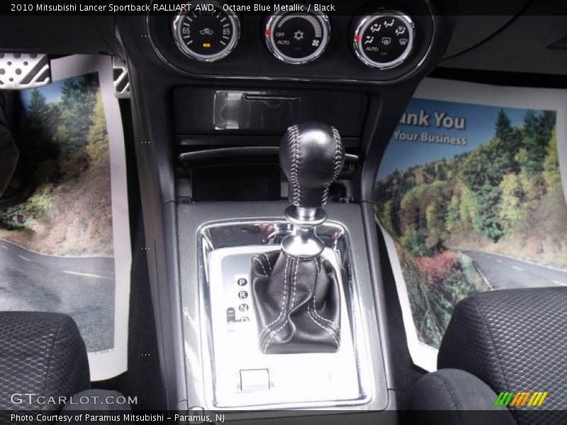  2010 Lancer Sportback RALLIART AWD 6 Speed Twin Clutch Sportronic Shifter
