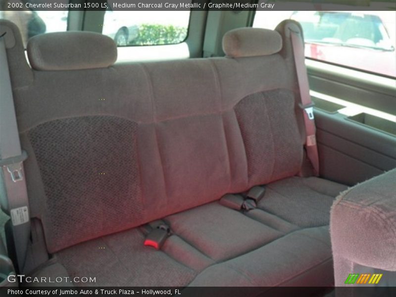 Medium Charcoal Gray Metallic / Graphite/Medium Gray 2002 Chevrolet Suburban 1500 LS