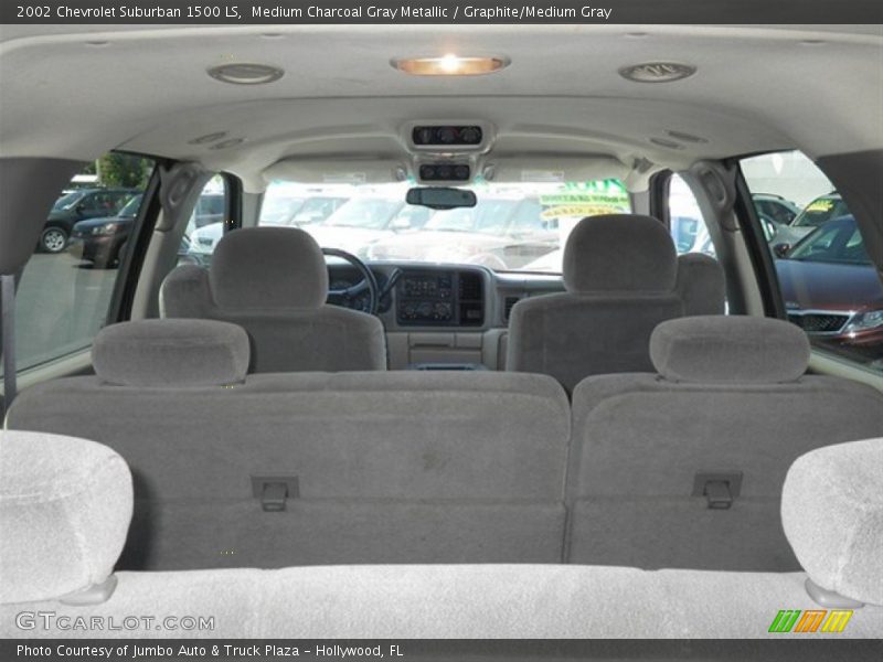 Medium Charcoal Gray Metallic / Graphite/Medium Gray 2002 Chevrolet Suburban 1500 LS