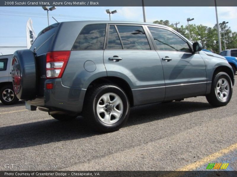 Azure Grey Metallic / Black 2008 Suzuki Grand Vitara