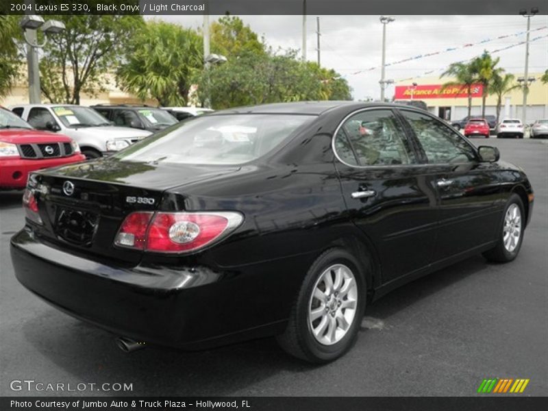 Black Onyx / Light Charcoal 2004 Lexus ES 330