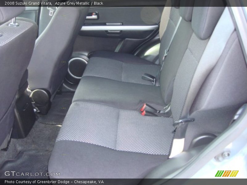 Azure Grey Metallic / Black 2008 Suzuki Grand Vitara