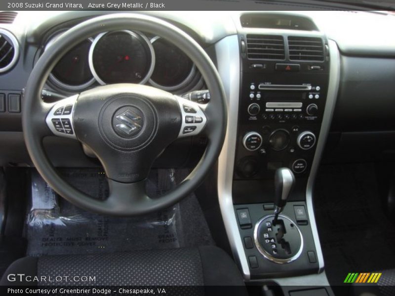 Azure Grey Metallic / Black 2008 Suzuki Grand Vitara