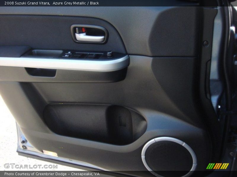 Azure Grey Metallic / Black 2008 Suzuki Grand Vitara