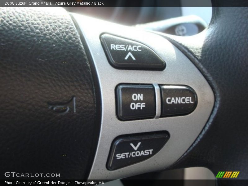 Azure Grey Metallic / Black 2008 Suzuki Grand Vitara