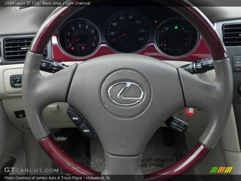 Black Onyx / Light Charcoal 2004 Lexus ES 330