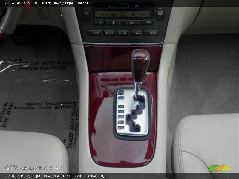 Black Onyx / Light Charcoal 2004 Lexus ES 330