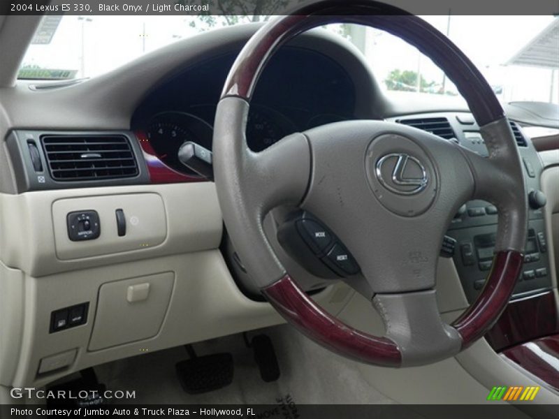 Black Onyx / Light Charcoal 2004 Lexus ES 330