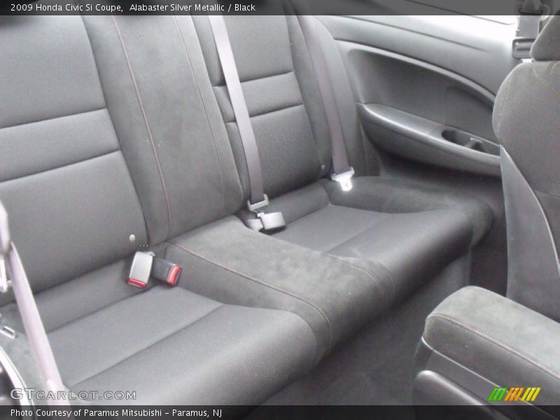 Alabaster Silver Metallic / Black 2009 Honda Civic Si Coupe
