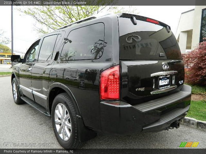 Liquid Onyx Black / Graphite 2010 Infiniti QX 56 4WD