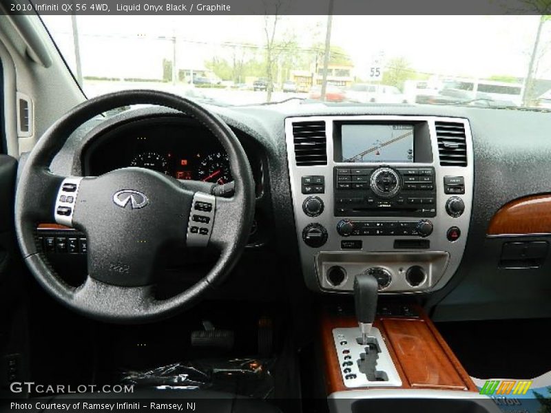Liquid Onyx Black / Graphite 2010 Infiniti QX 56 4WD