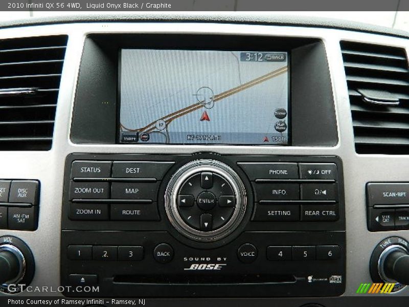 Liquid Onyx Black / Graphite 2010 Infiniti QX 56 4WD