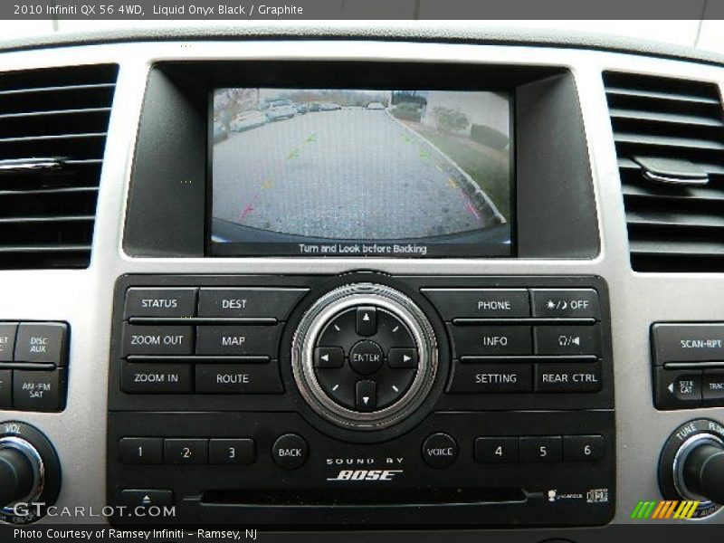 Liquid Onyx Black / Graphite 2010 Infiniti QX 56 4WD