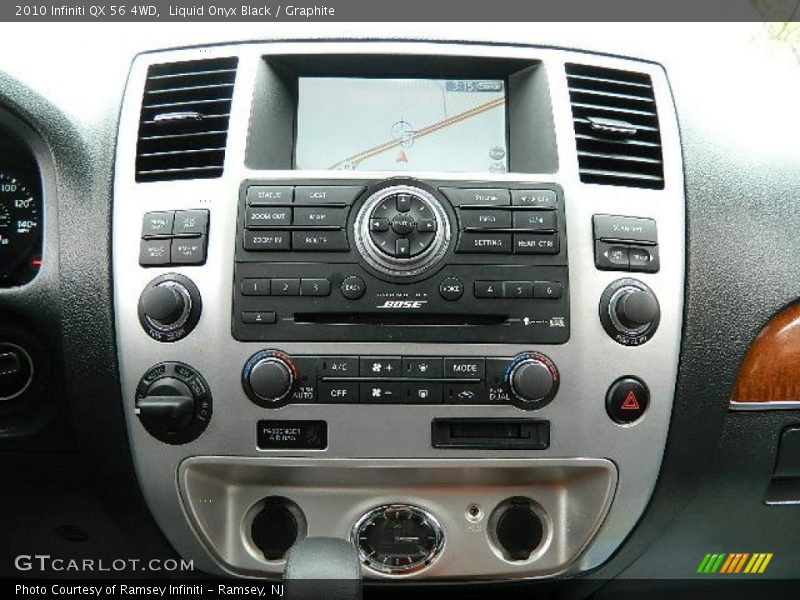 Liquid Onyx Black / Graphite 2010 Infiniti QX 56 4WD